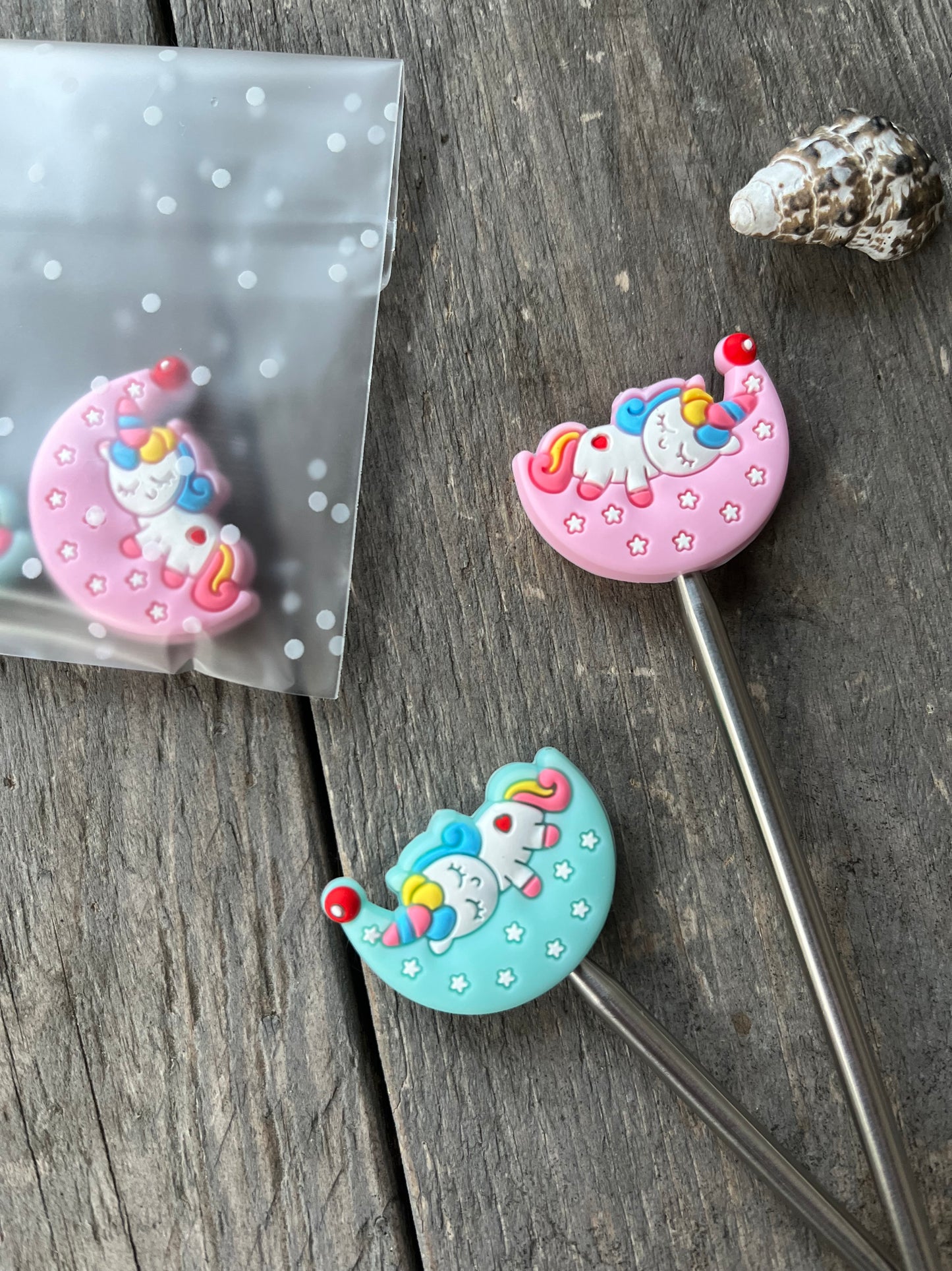 Maschenstopper "Mond-Einhorn"