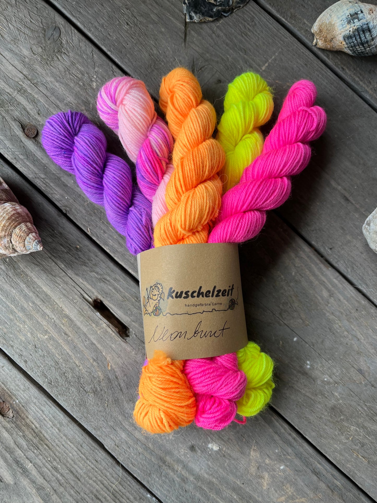 LOULOU 5er-Set MINIS "Neonbunt"