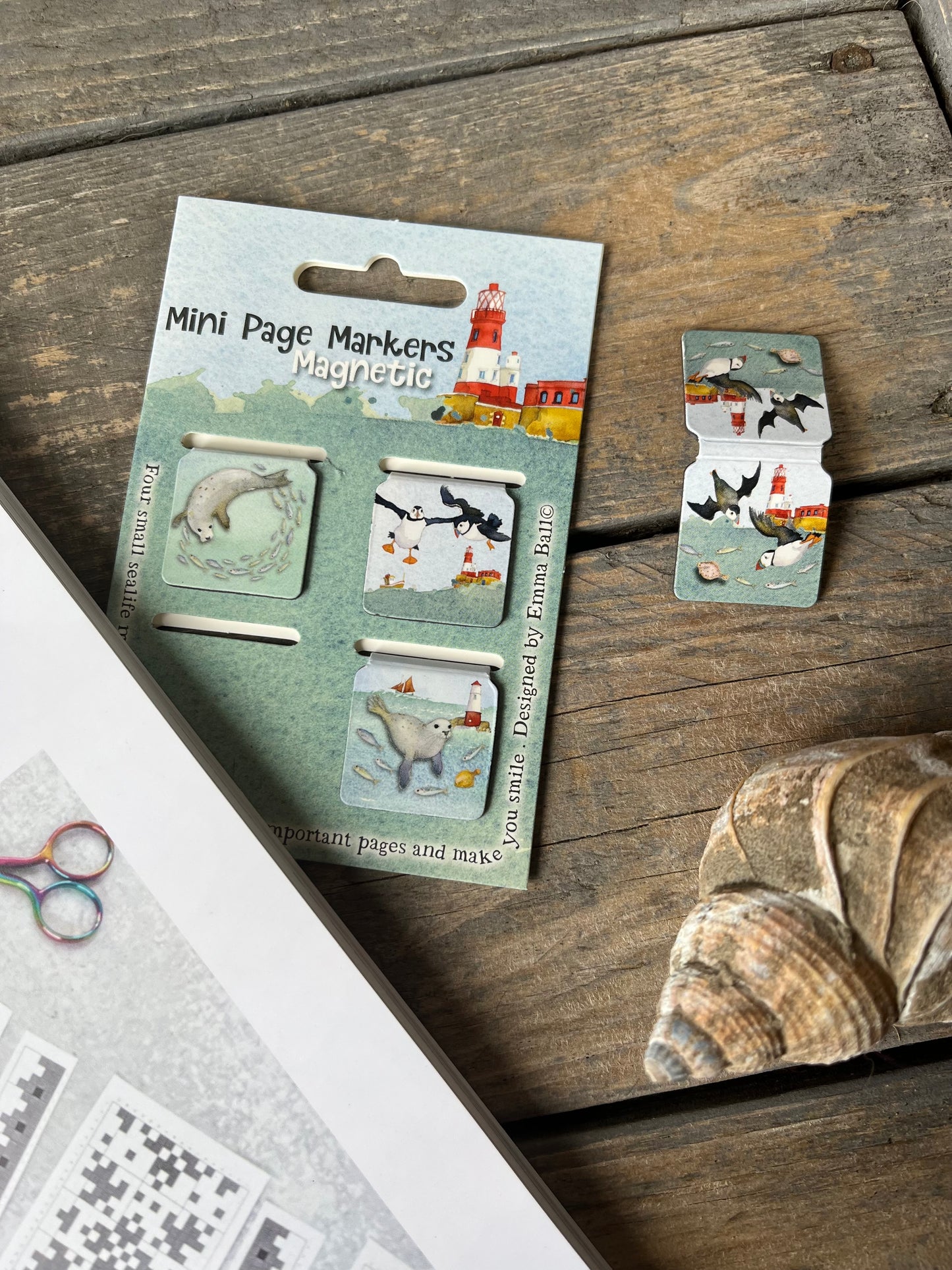 EMMA BALL Page Markers „Am Meer“