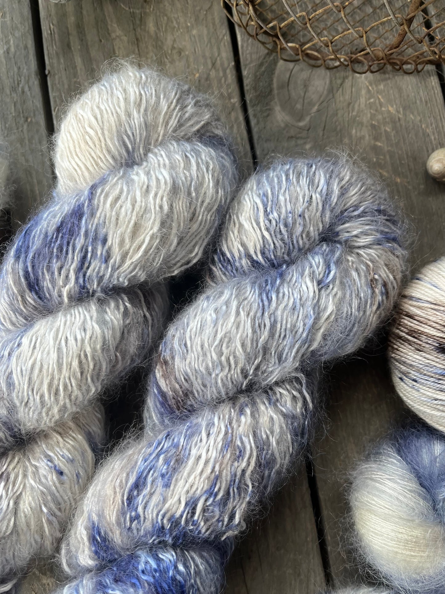 SEIDENmuse Mohair"Strand& Meer“