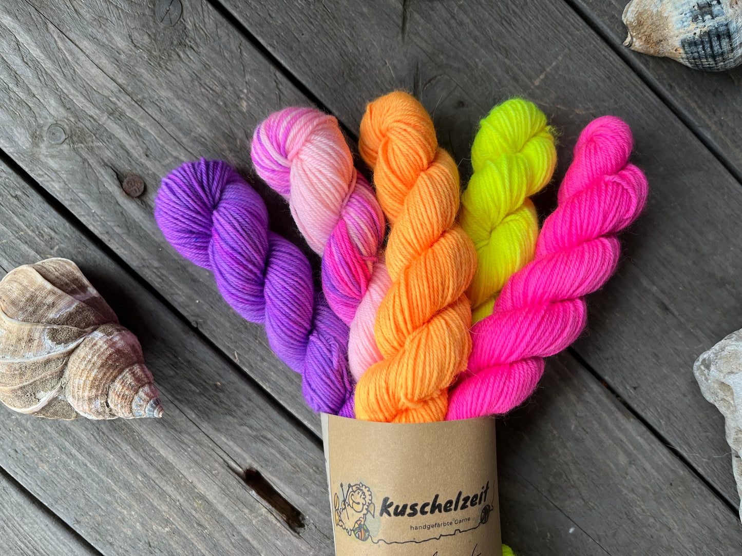 LOULOU 5er-Set MINIS "Neonbunt"