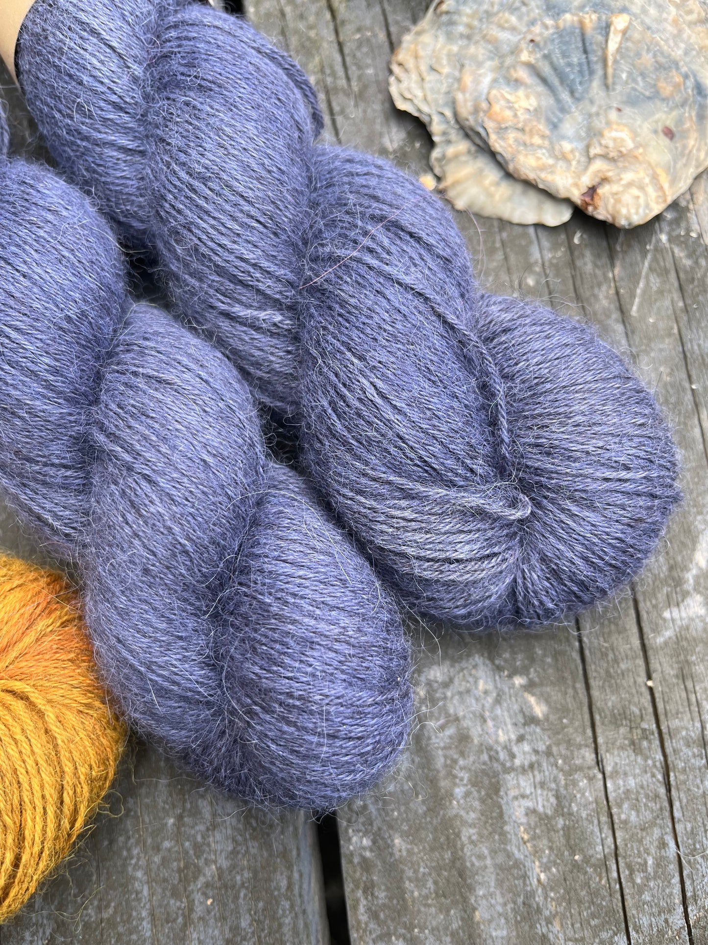 LLAMA 4ply "Blued Steel“