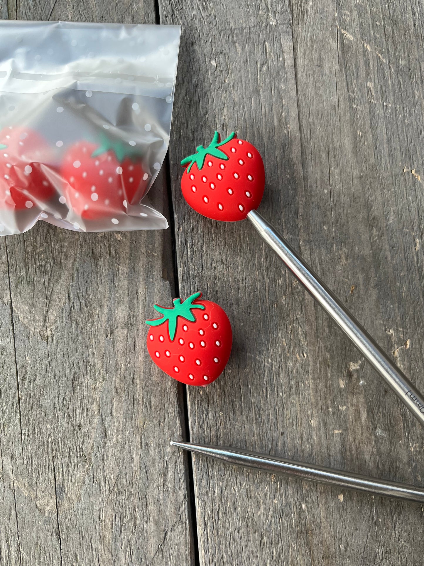 Maschenstopper "Erdbeere"