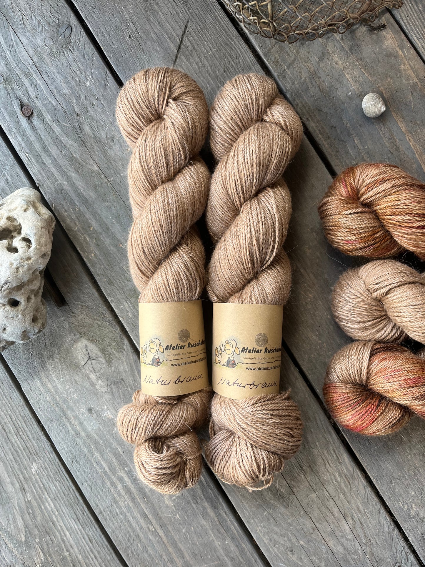 EVANGÉLINE 4ply "Naturbraun“