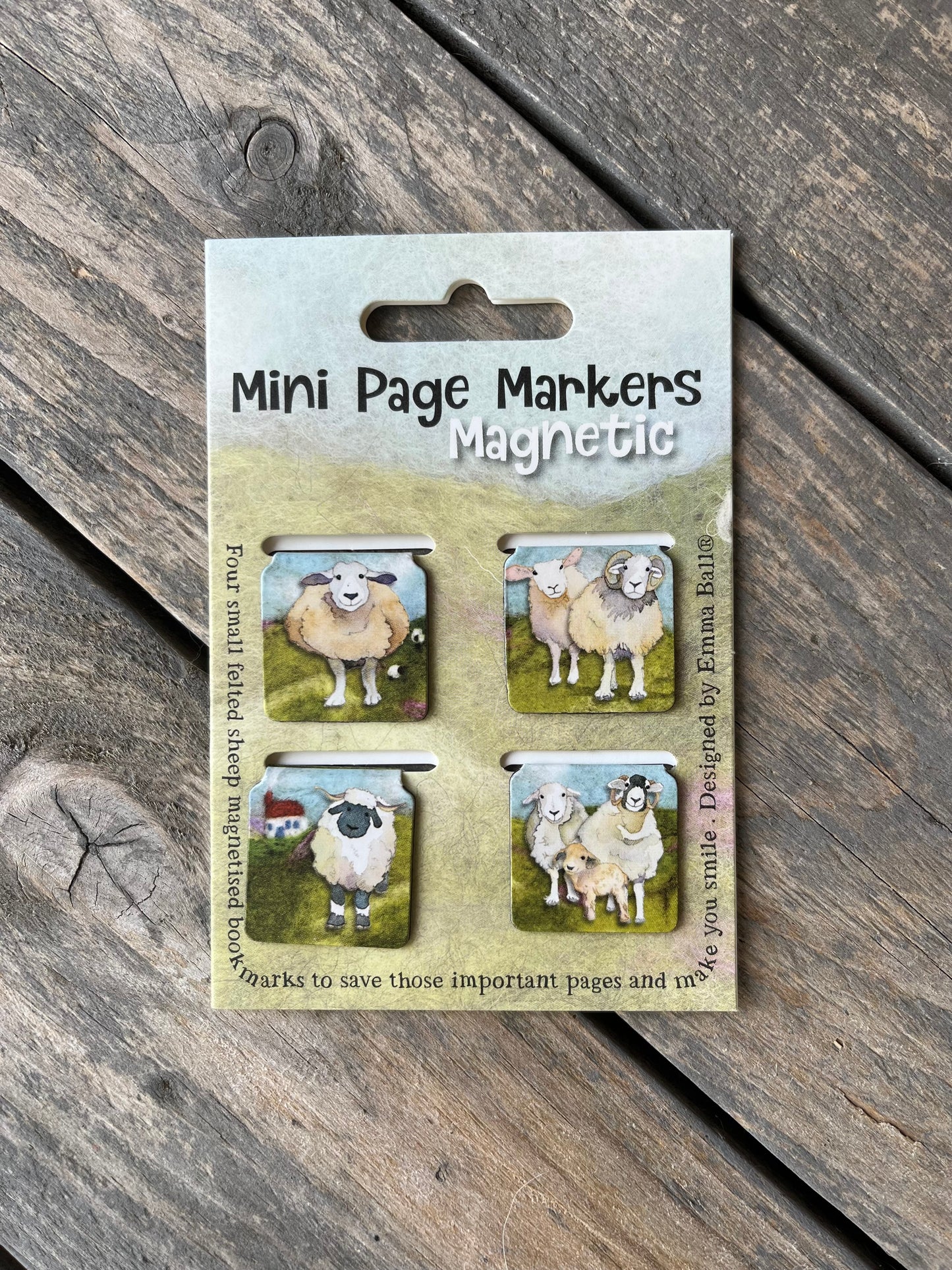 EMMA BALL Page Markers „Schafe“