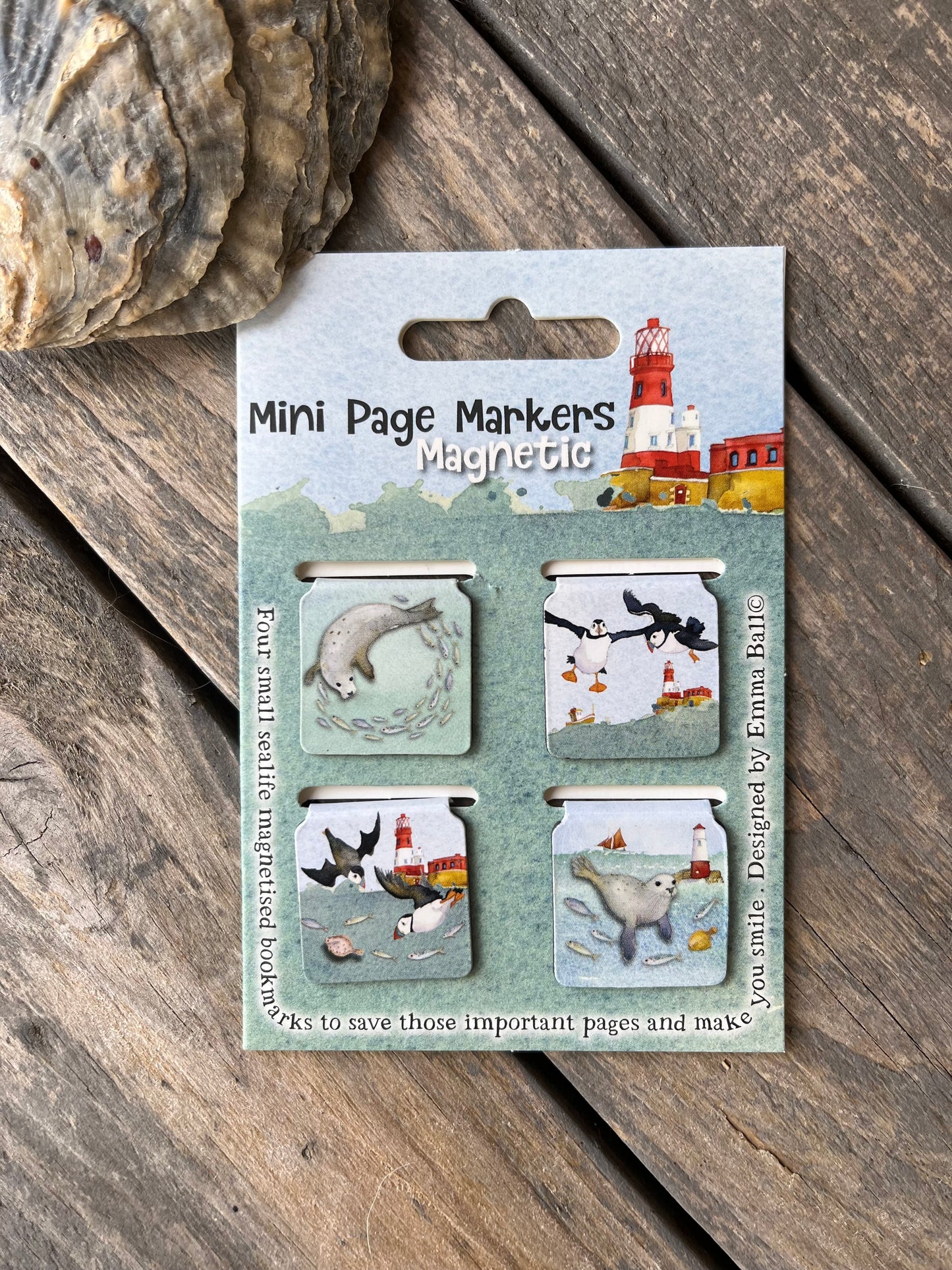 EMMA BALL Page Markers „Am Meer“