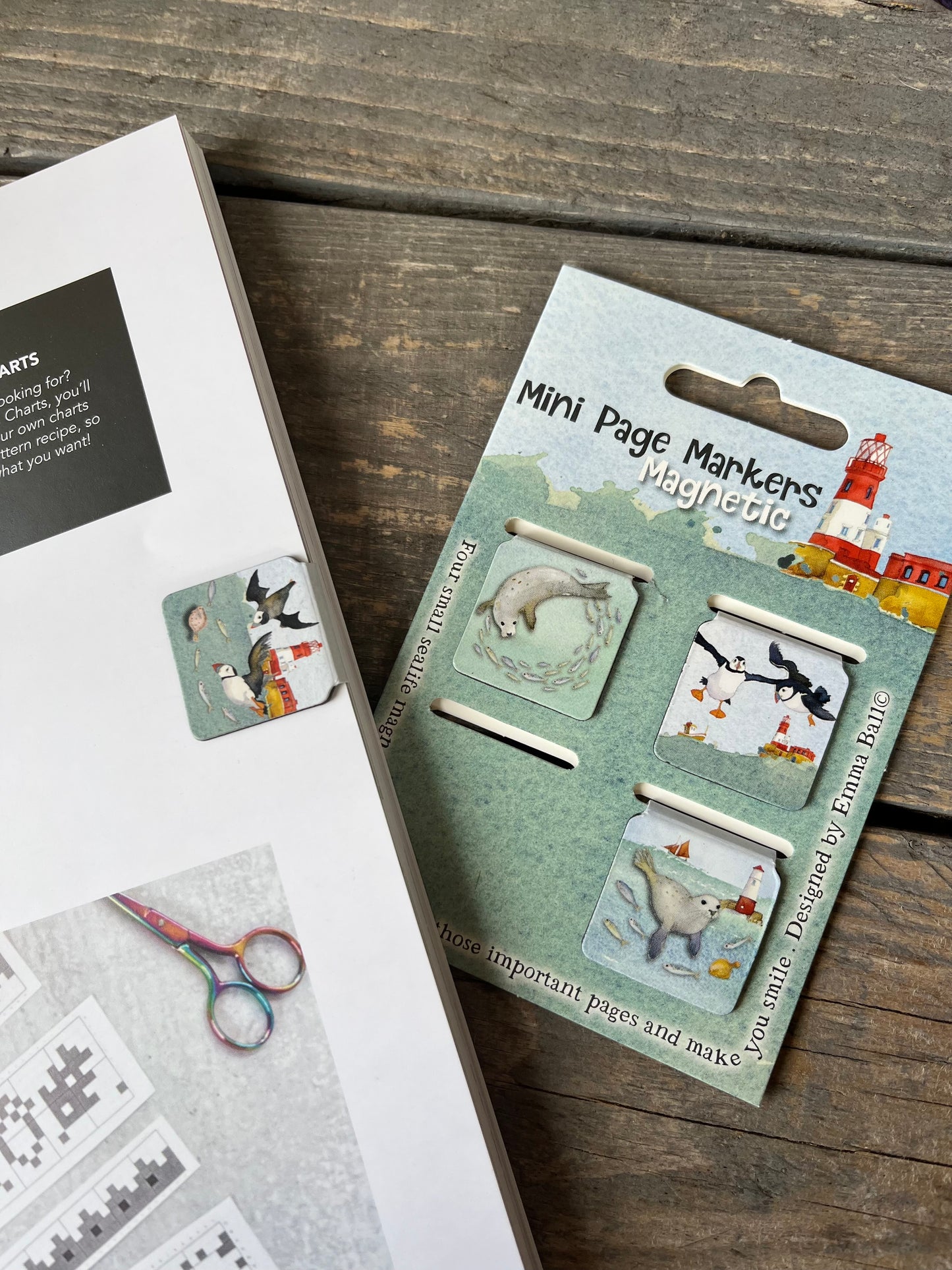 EMMA BALL Page Markers „Am Meer“