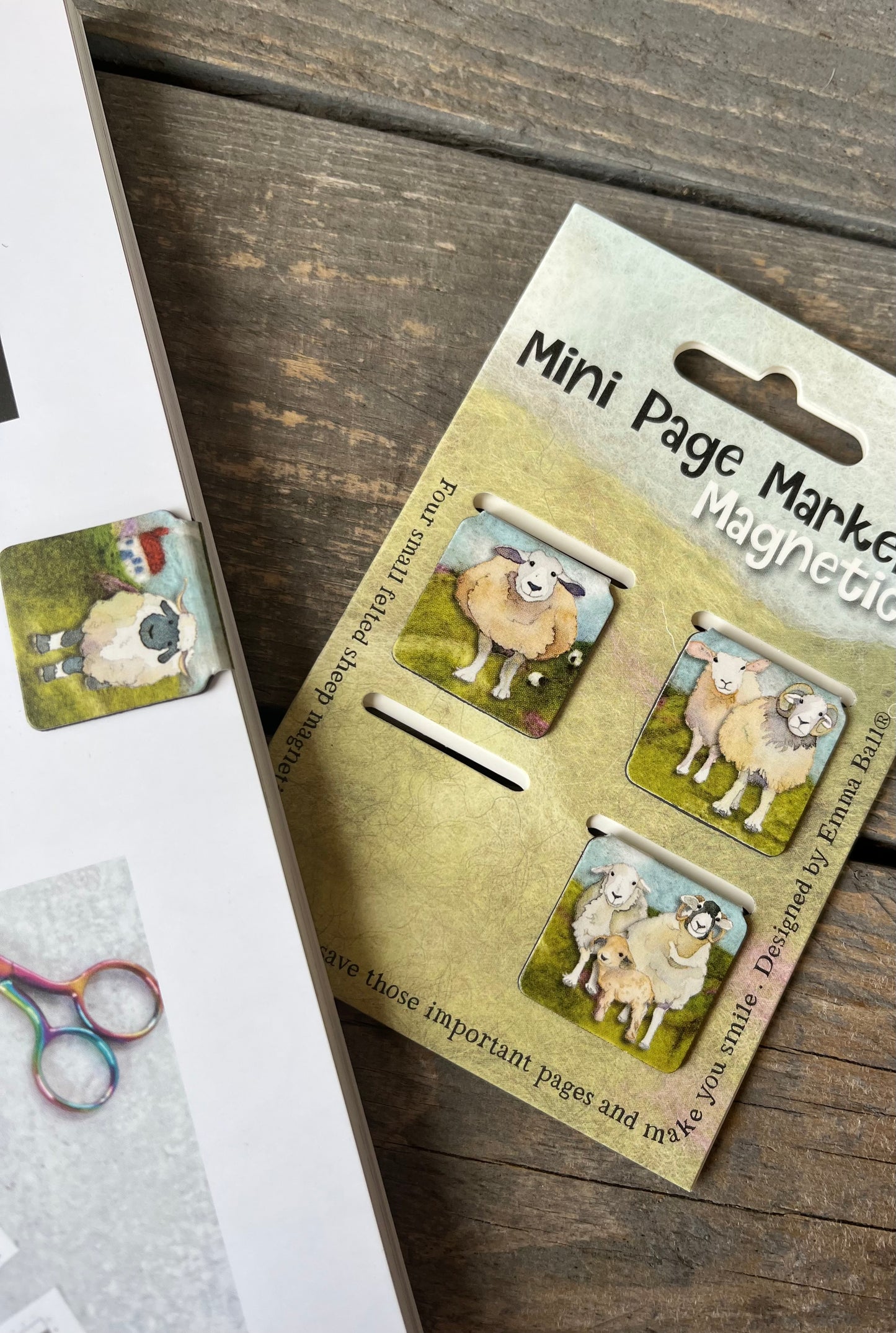 EMMA BALL Page Markers „Schafe“