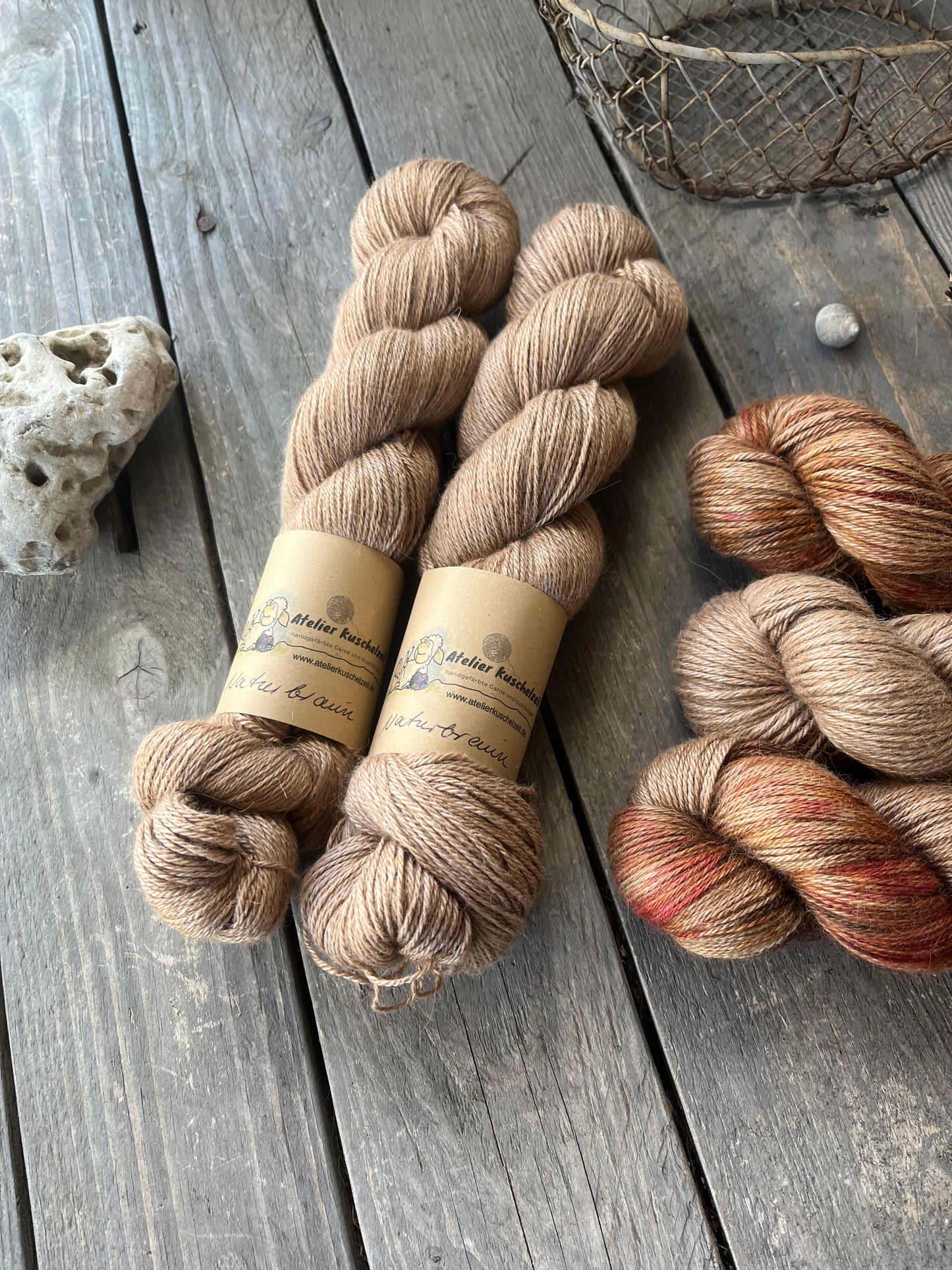 EVANGÉLINE 4ply "Naturbraun“