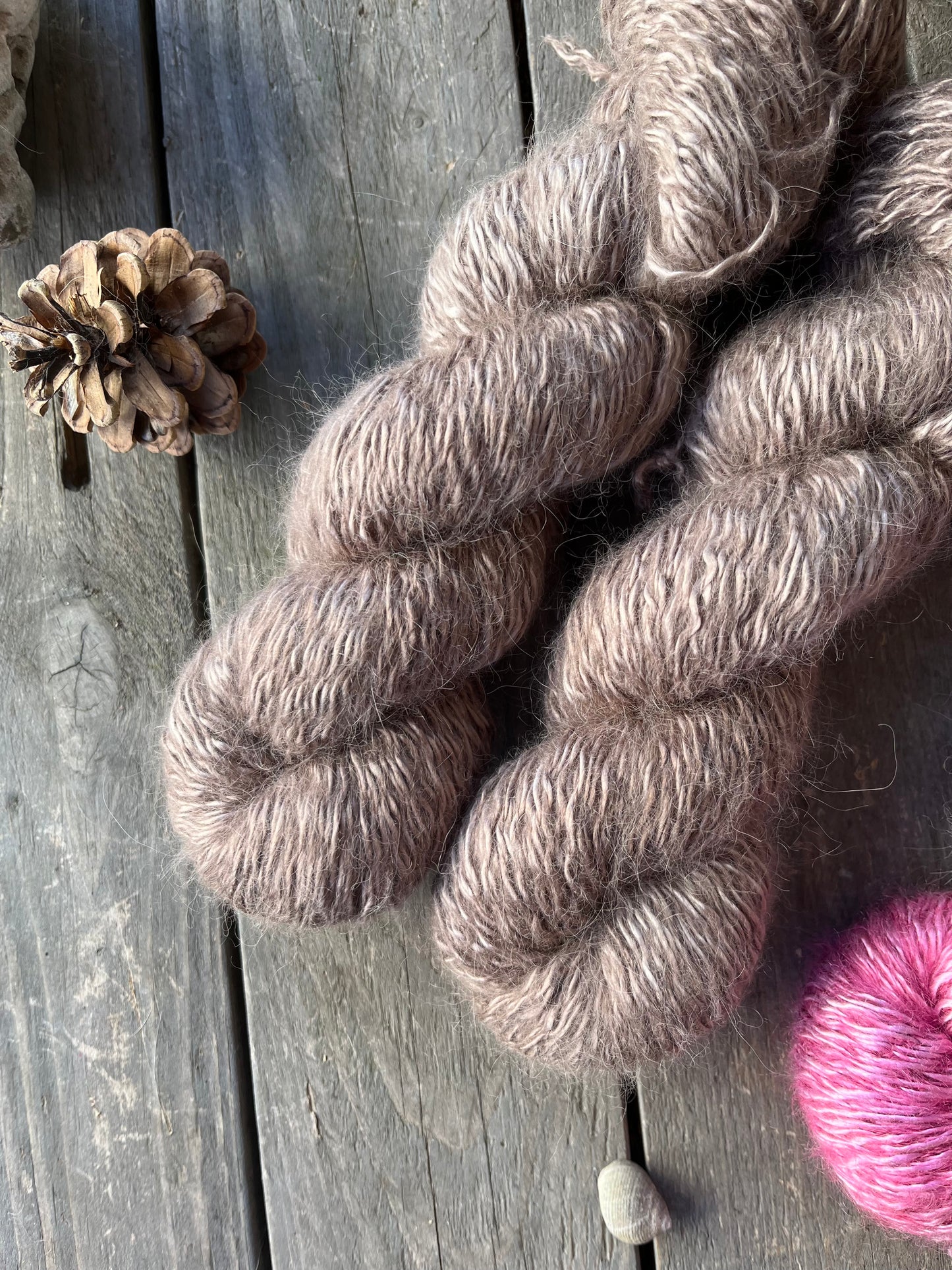 SEIDENmuse Alpaka "Vintage Brown“