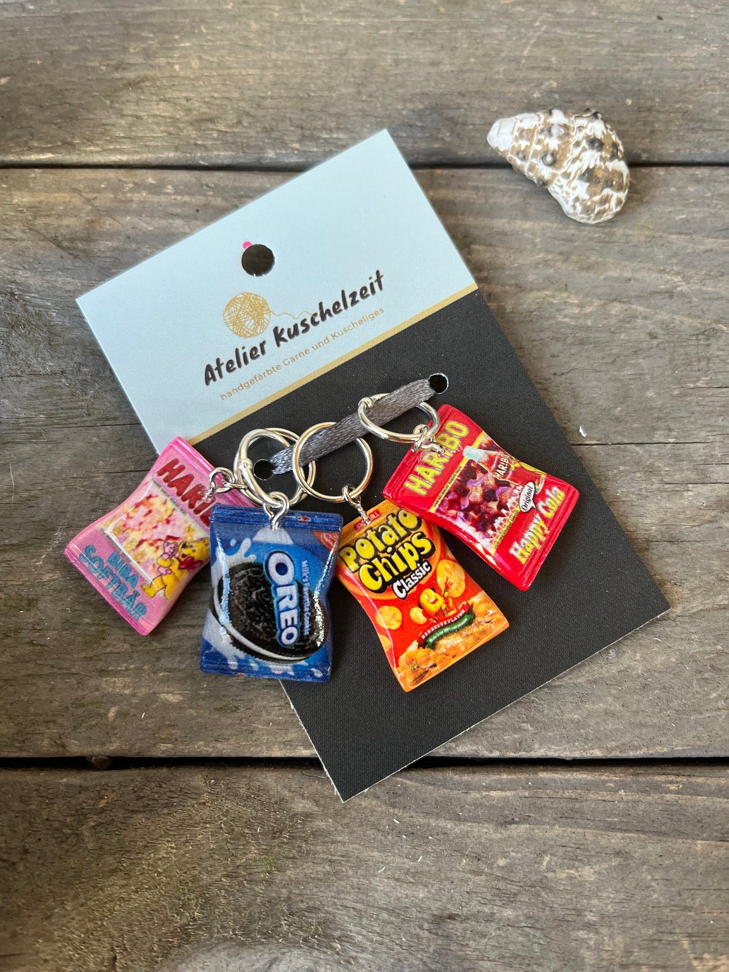 Maschenmarkierer "süße Snacks"