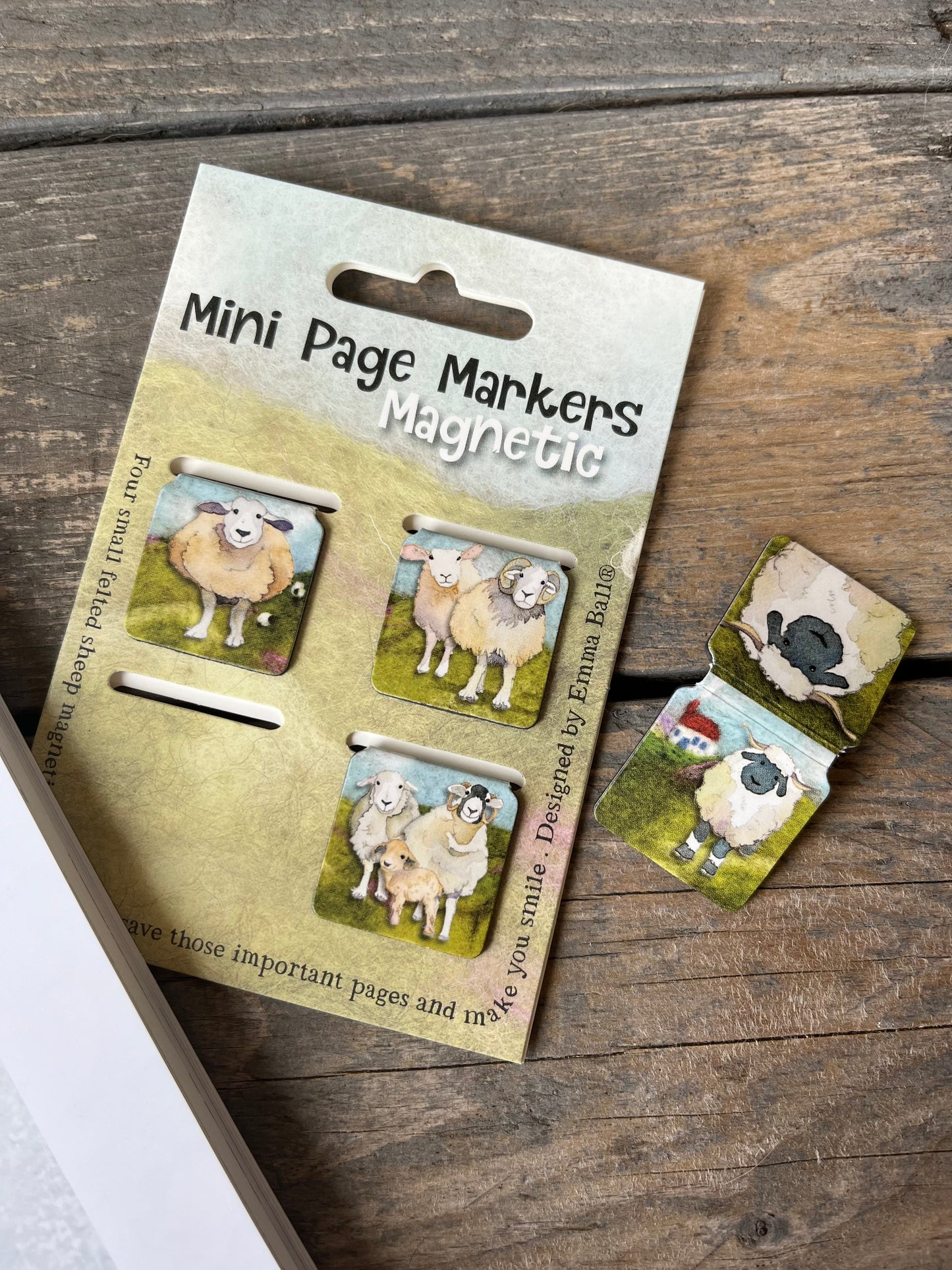 EMMA BALL Page Markers „Schafe“