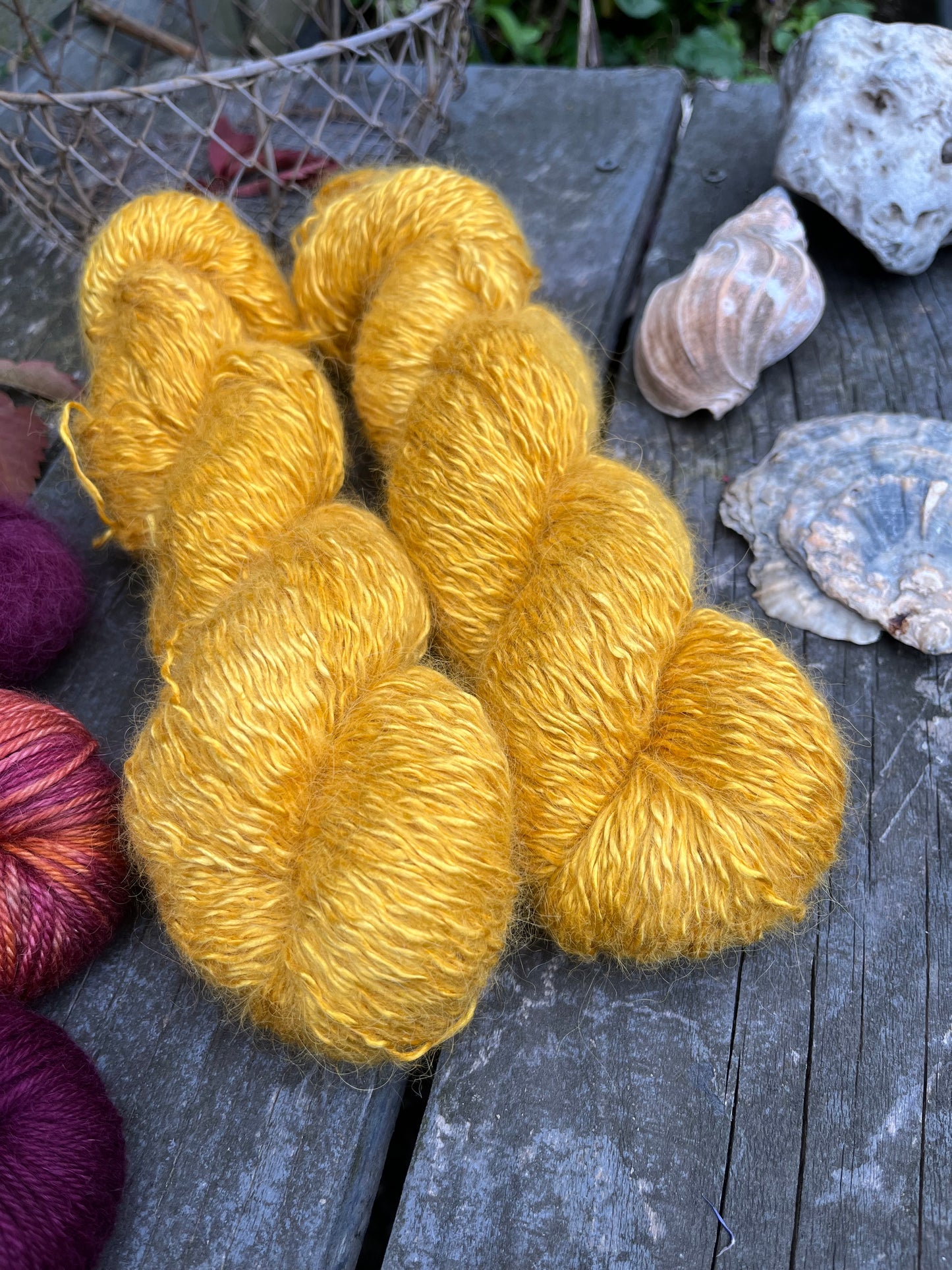 SEIDENmuse Alpaka „Mustard“