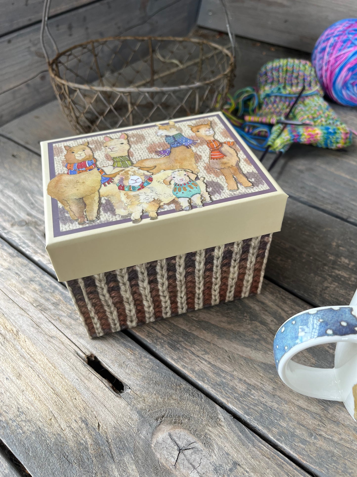 EMMA BALL Tasse „Alpakas“