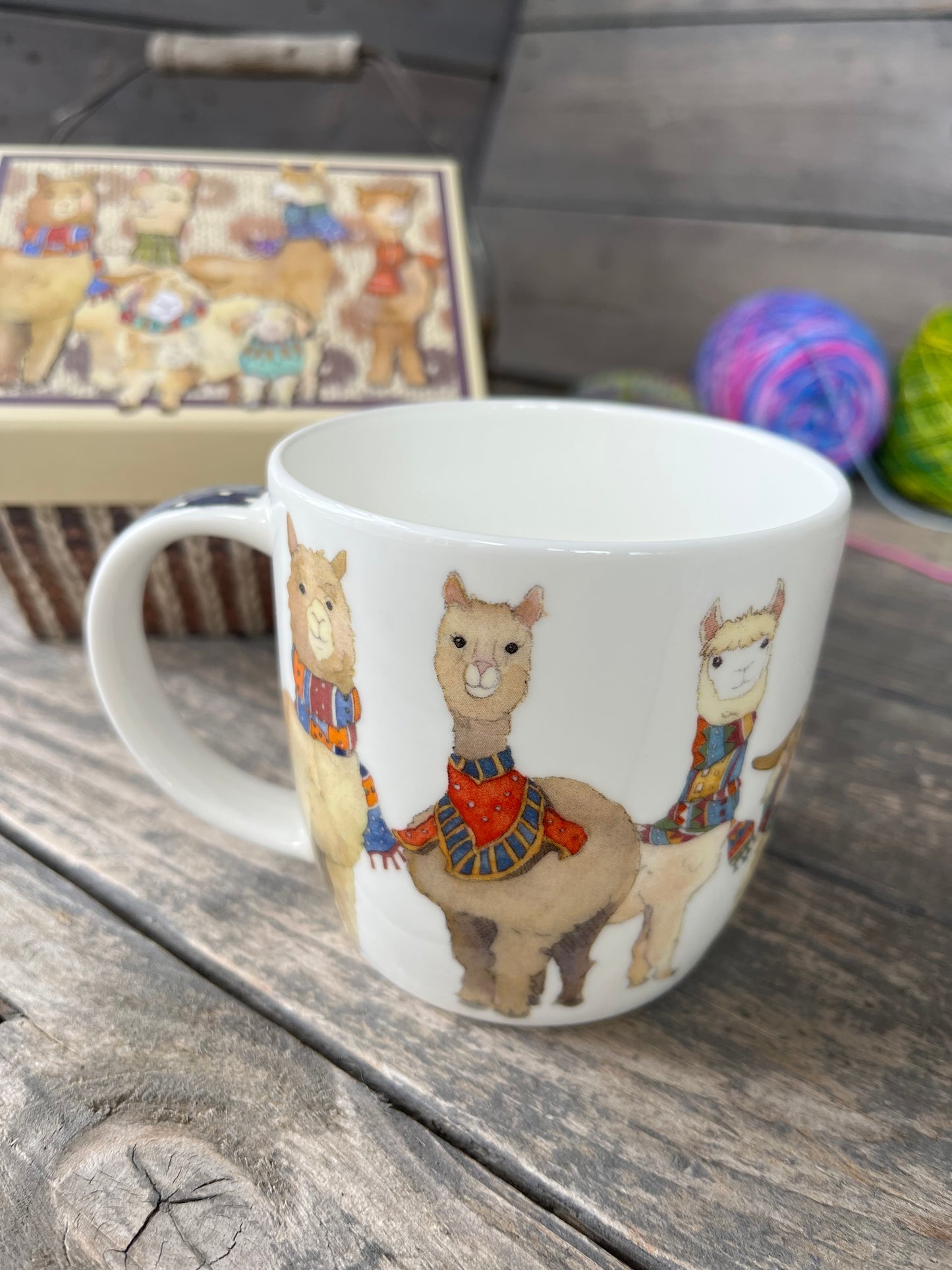EMMA BALL Tasse „Alpakas“