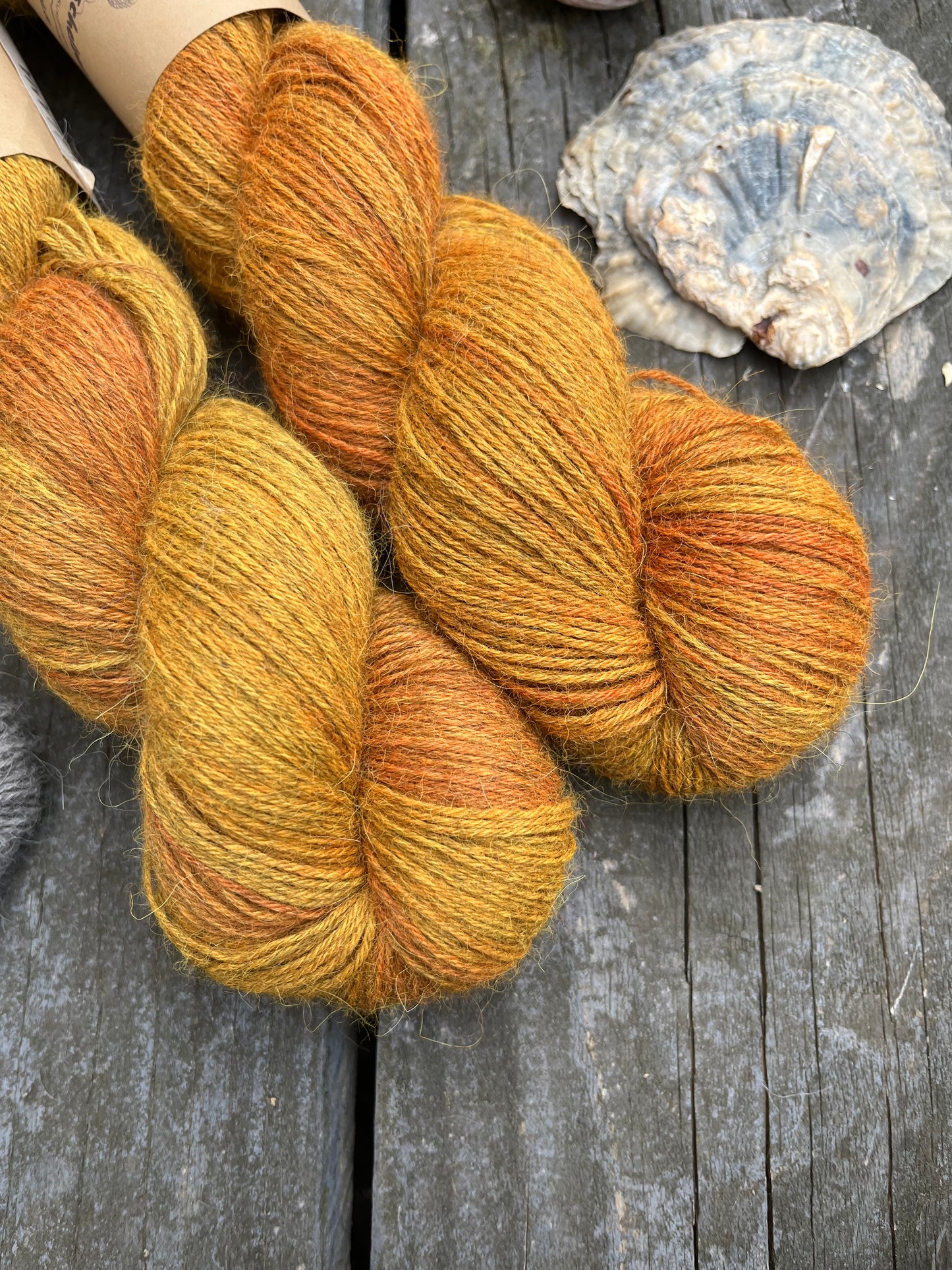 LLAMA 4ply "Mustard“