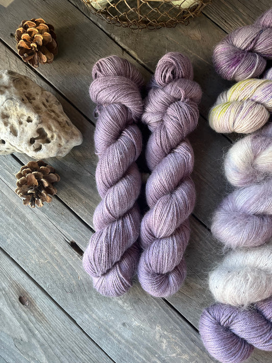 EVANGÉLINE 4ply "Aubergine"