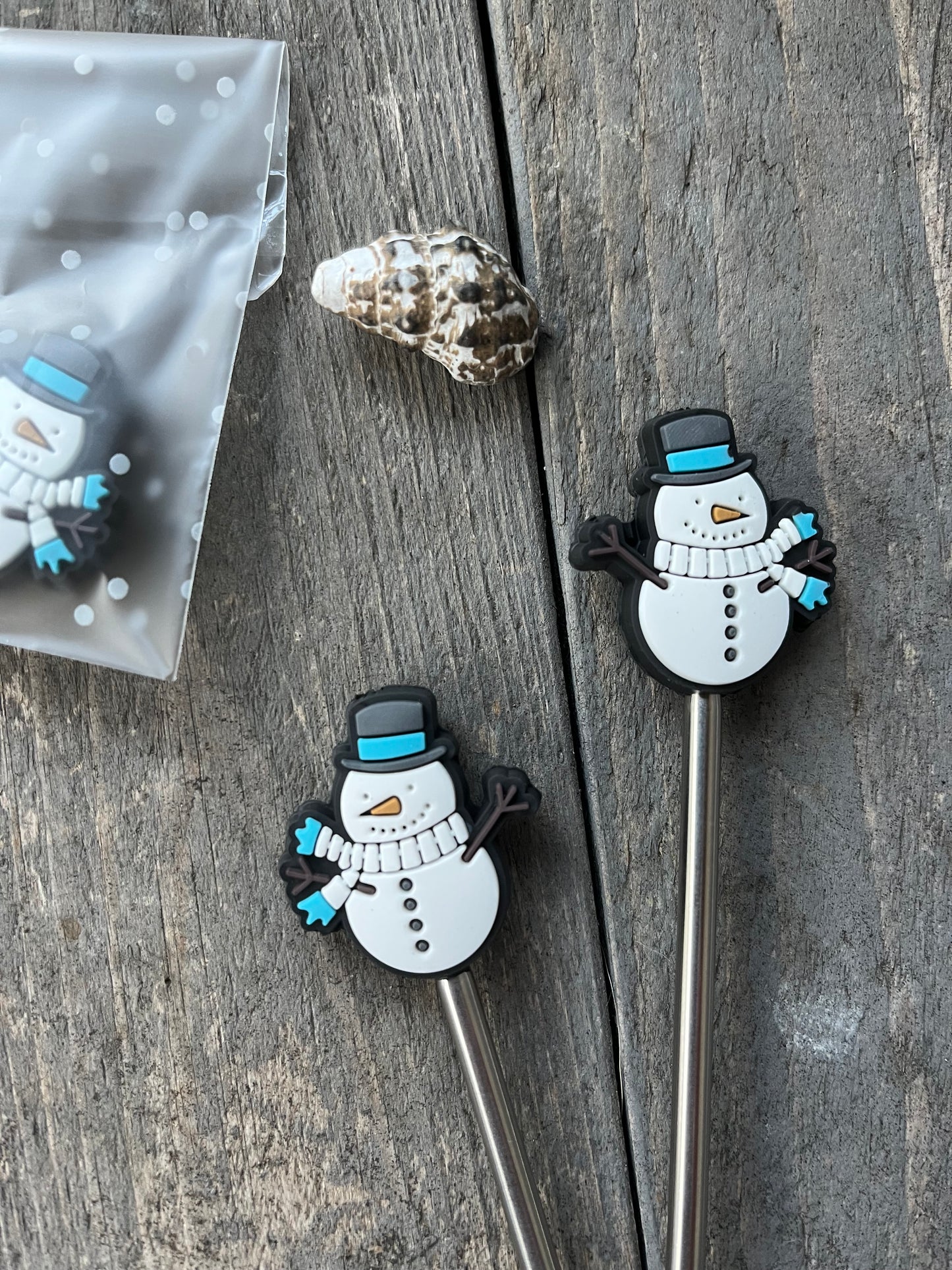 Maschenstopper "Schneemann"