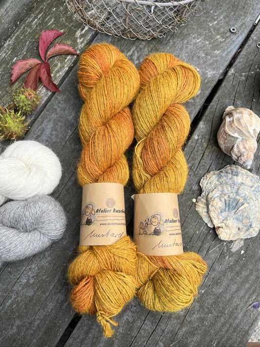 LLAMA 4ply "Mustard“