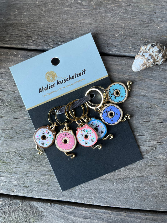Maschenmarkierer "Donut-Katzen"