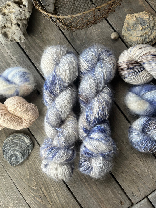 SEIDENmuse Mohair"Strand& Meer“