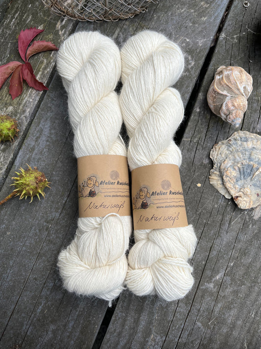 LLAMA 4ply "Naturweiß“