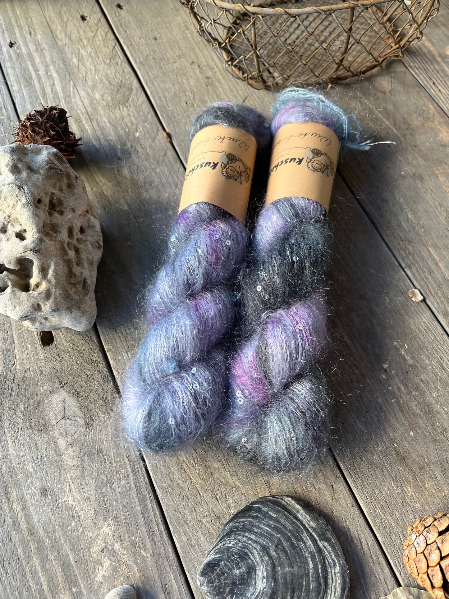 flauschige PAILLETTINA "Wintertraum"