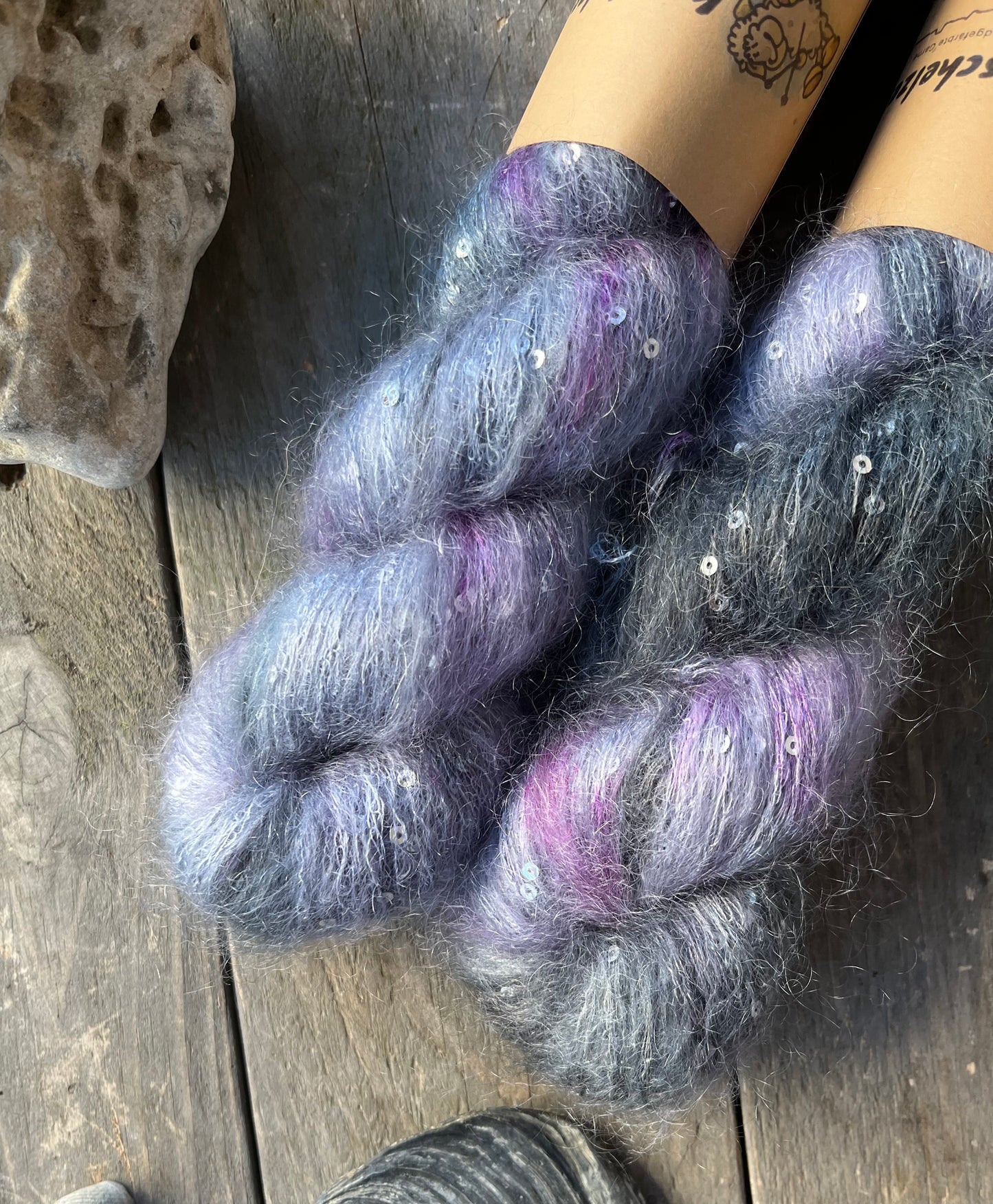 flauschige PAILLETTINA "Wintertraum"