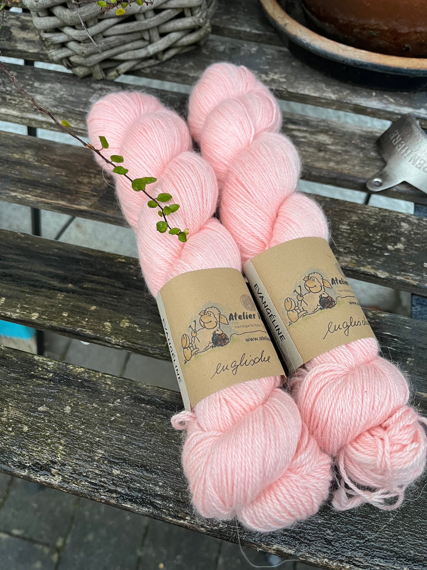 EVANGÉLINE 4ply "englische Rose"