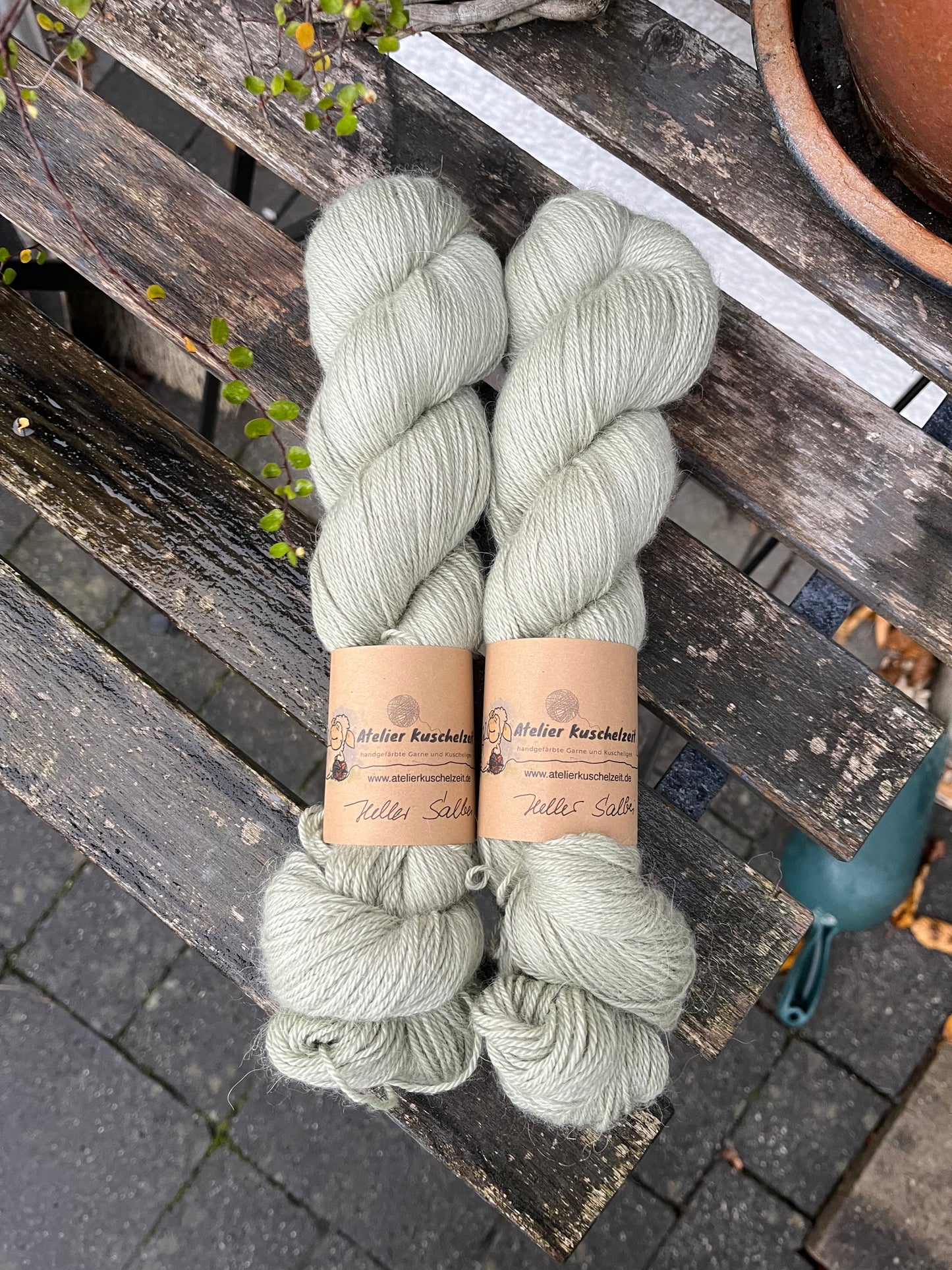 EVANGÉLINE 4ply „heller Salbei“