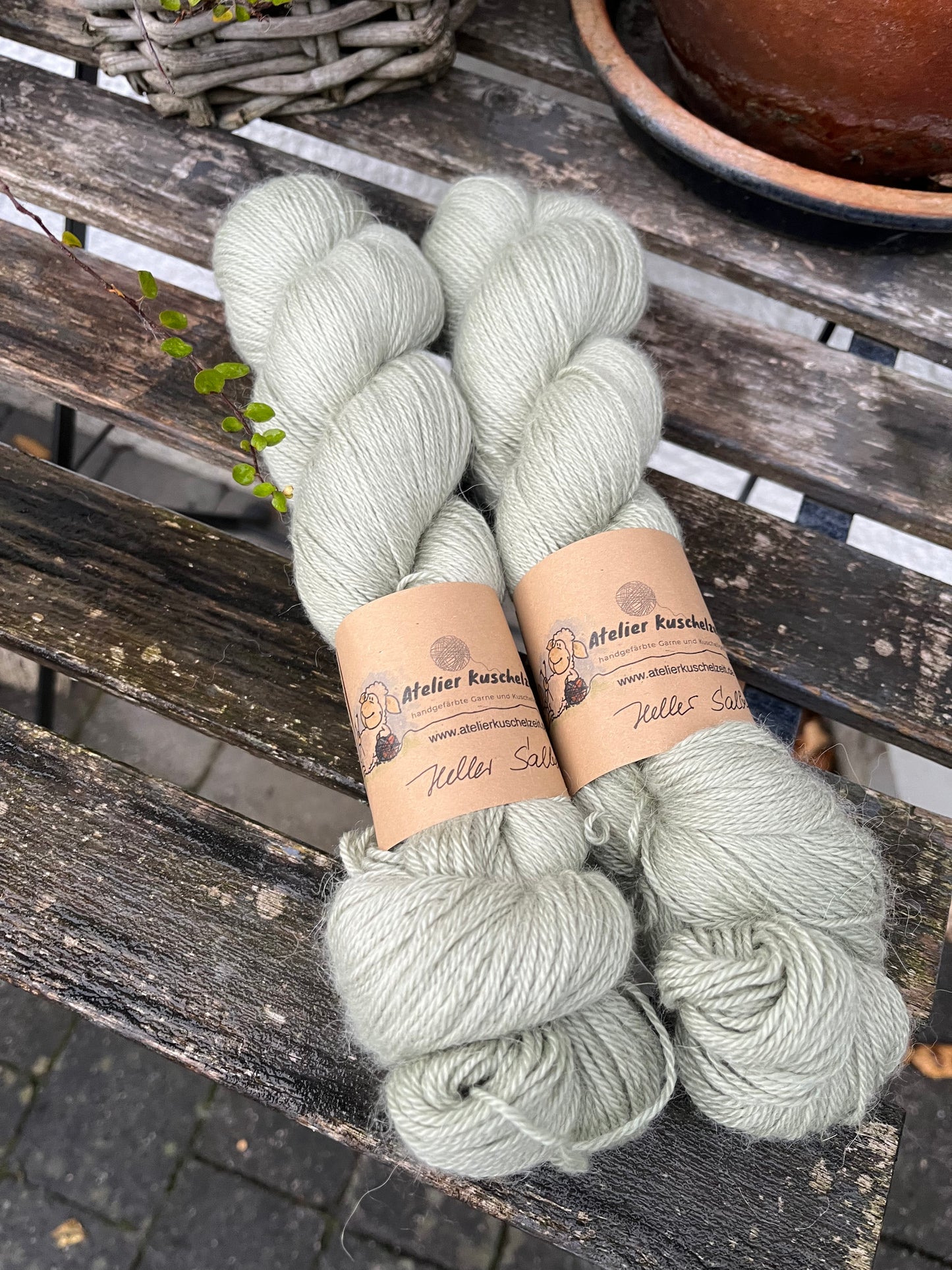 EVANGÉLINE 4ply „heller Salbei“